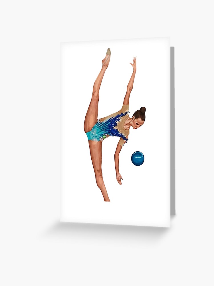 Rhythmic Gymnastics Anastasia Salos Hoop Poster for Sale by