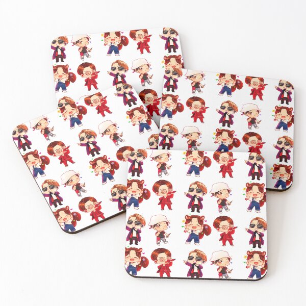 Item preview, Hobi chibi set - BTS designed and sold by ANGELLINX3.