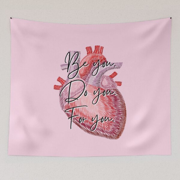 Item preview, Be you. Do you. For you. Heart - Sabrinaski designed and sold by Sabrinaski.