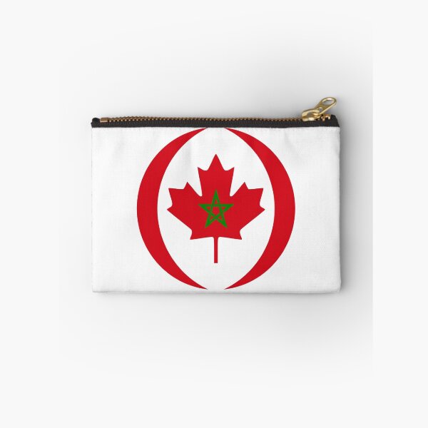 Item preview, Moroccan Canadian Multinational Patriot Flag Series designed and sold by Carbon-Fibre Media.