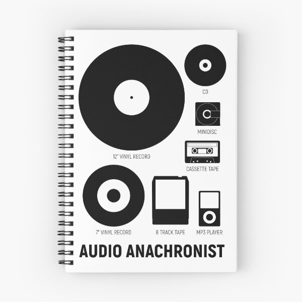 Item preview, Audio Anachronist - Music Format History Icons designed and sold by STUDIO-72.
