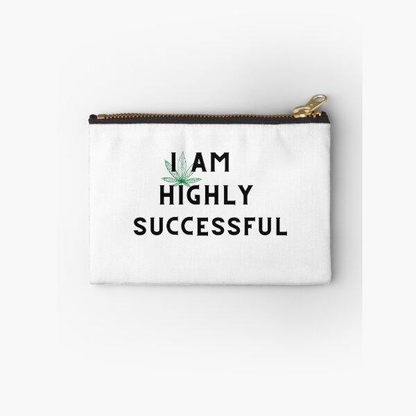 Item preview, I AM HIGHLY SUCCESSFUL. Smart Successful Stoner. Weed Memes designed and sold by AlfaEcho.