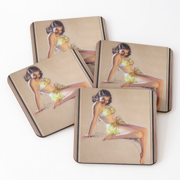 Item preview, I'll Say So by Rolf Armstrong Pin-Up Girl Vintage Artwork designed and sold by Xzendor7 Digital Art Creations.