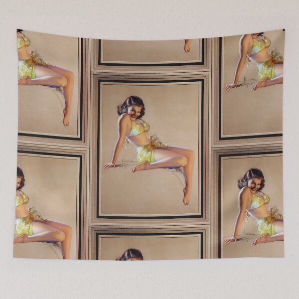 Item preview, I'll Say So by Rolf Armstrong Pin-Up Girl Vintage Artwork designed and sold by Xzendor7 Digital Art Creations.