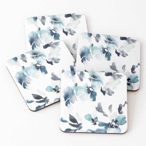 Item preview, Blue Coastal Inspired Watercolor Art designed and sold by EllenHoffmanArt.