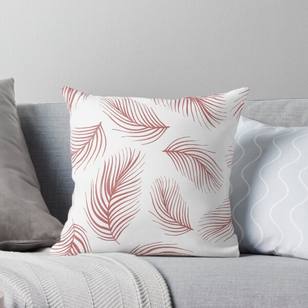 Item preview, Boho Terracotta Feather Pattern designed and sold by HastyHouse.