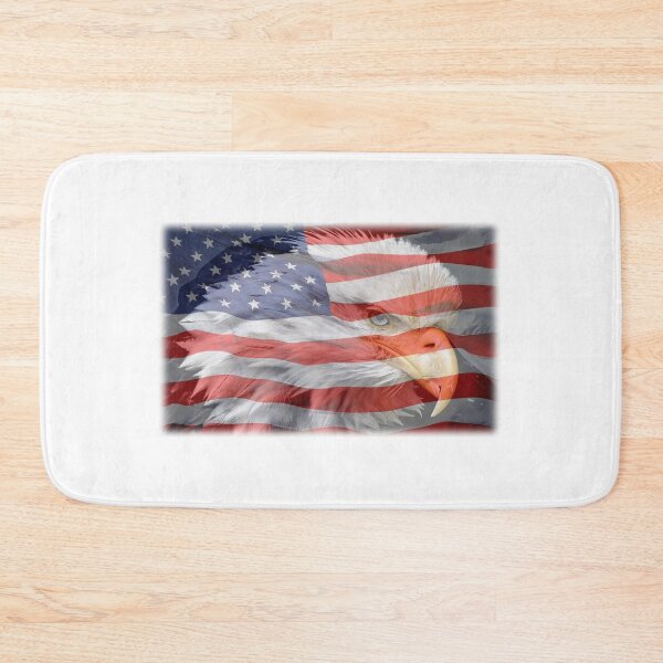 Item preview, Bald Eagle over flag designed and sold by DE20.