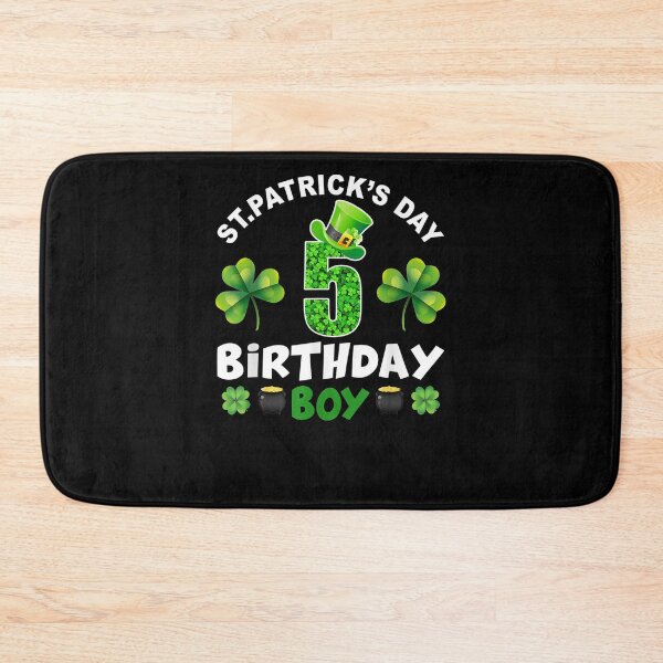 Item preview, St Patrick's Day 5 Years Old Birthday Boy 5th Birthday  designed and sold by melisenda.