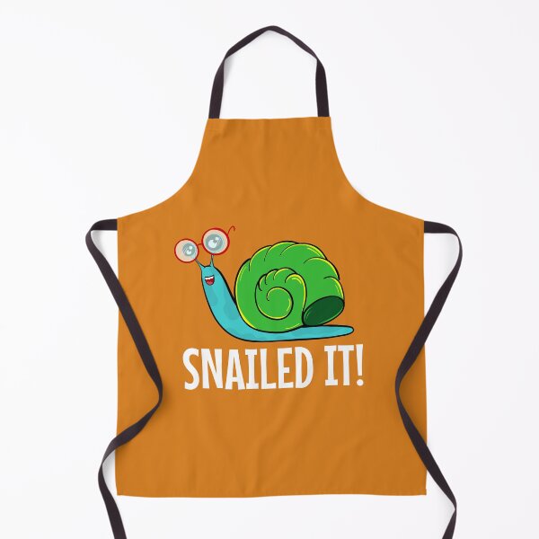 Item preview, Funny Cute Snail Snailed IT! Nerd Snail Lover designed and sold by Cat N' Doodles.