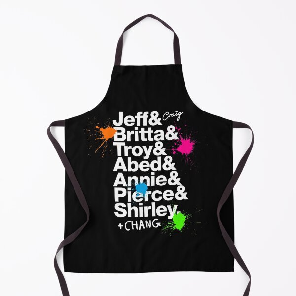 Item preview, Community TV Show, Study Room F Roll Call, Paintball edition (White Text) designed and sold by Lolvetica.
