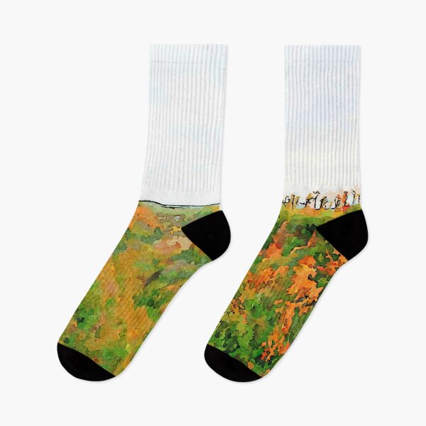 Item preview, Barbarano Romano: landscape with autumnal forest designed and sold by Giuseppe Cocco.
