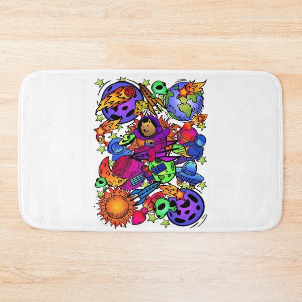 Item preview, Dogecoin to the moon trippy doodles (zhc style) designed and sold by Infdesigner.