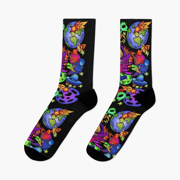 Item preview, Dogecoin to the moon trippy doodles (zhc style) designed and sold by Infdesigner.