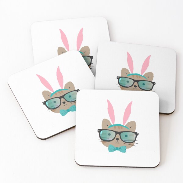 Item preview, Bunny with glasses designed and sold by Sam Artist.
