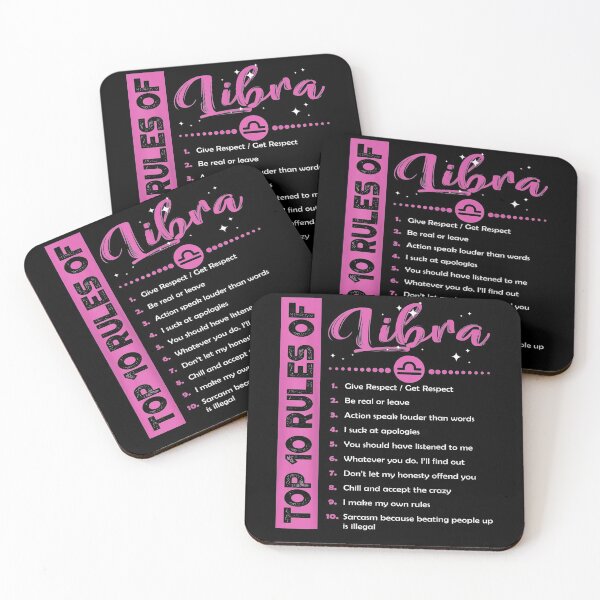 Item preview, Top 10 Rules Of Libra Birthday  designed and sold by melisenda.