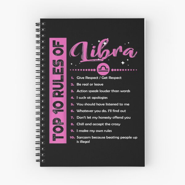 Item preview, Top 10 Rules Of Libra Birthday  designed and sold by melisenda.