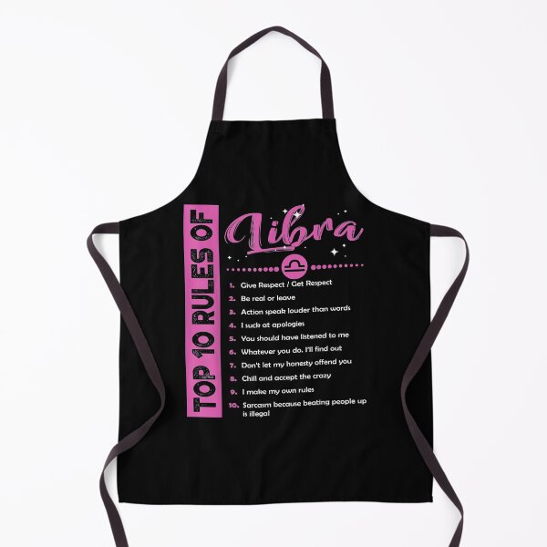 Item preview, Top 10 Rules Of Libra Birthday designed and sold by melisenda.