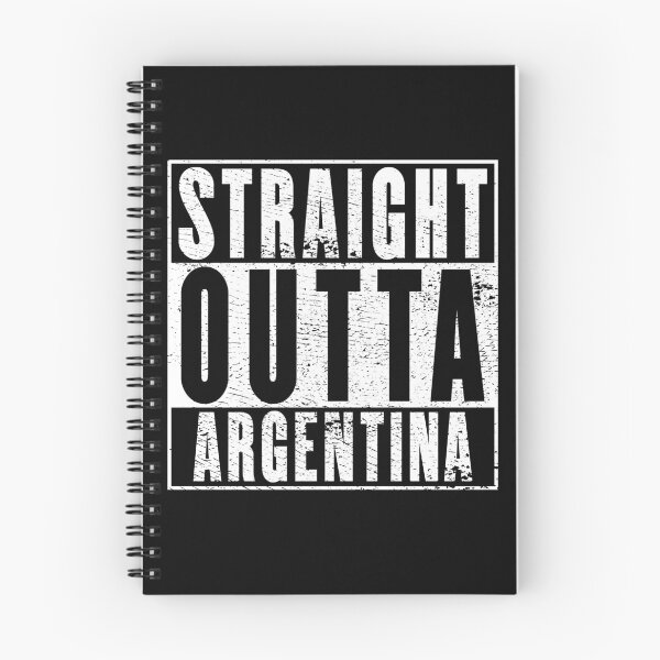 Item preview, Straight Outta Argentina designed and sold by RandomStuffShop.