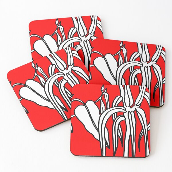 Item preview, "Paper Drawings/Paintings" Plants Marker on Red Board designed and sold by Istvan Ocztos.