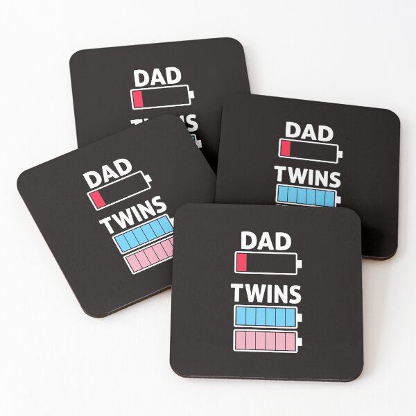 Item preview, Dad Low battery Twins Full Charge designed and sold by Ryan89-Design.