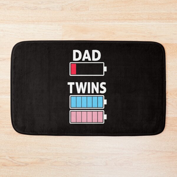 Item preview, Dad Low battery Twins Full Charge designed and sold by Ryan89-Design.