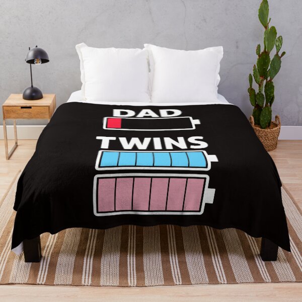 Item preview, Dad Low battery Twins Full Charge designed and sold by Ryan89-Design.