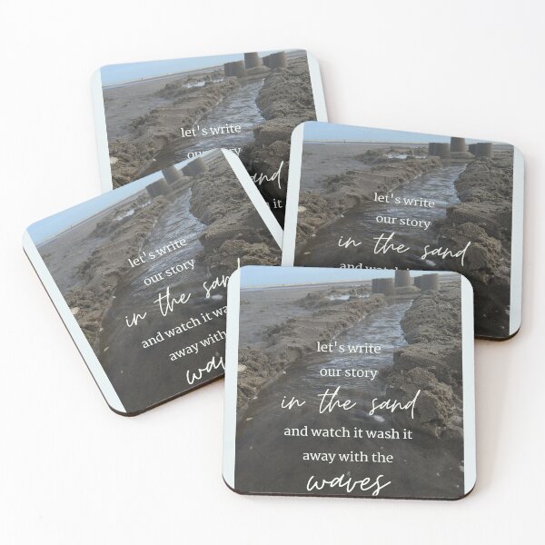 Item preview, Let's Write Our Story In The Sand designed and sold by StormCloudPhotography.