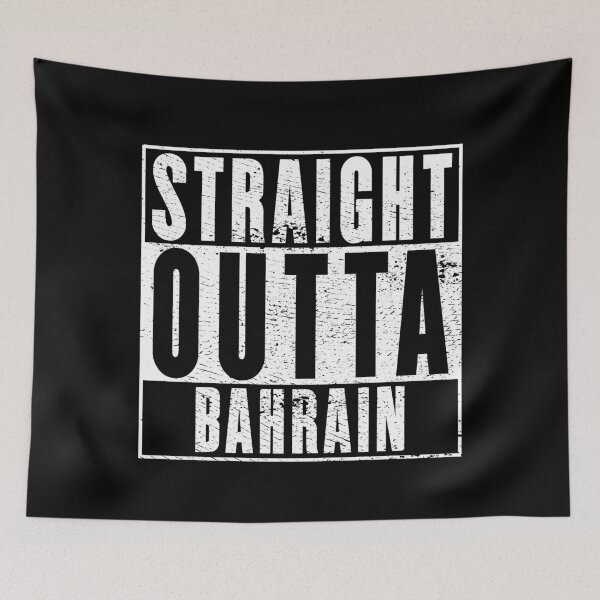 Item preview, Straight Outta Bahrain designed and sold by RandomStuffShop.