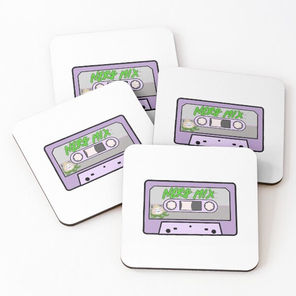 Item preview, Nerf this Music, mix cassette tape - Retro - Videogame - Pachimari stickers  designed and sold by rockicide.