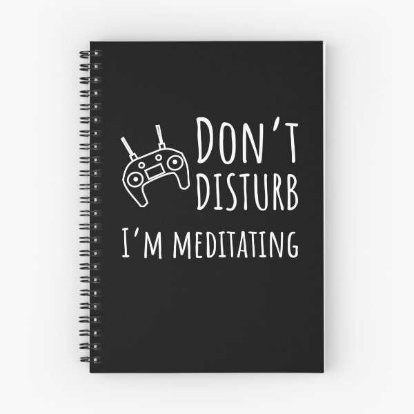 Item preview, ‘Don't Disturb, I'm Meditating' Design Featuring An FPV Drone Flight Controller - Funny Gift For Quadcopter Lovers And Enthusiasts designed and sold by funpix-shop.