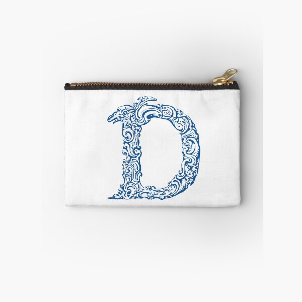 Item preview, Blue Monogram - Letter "D" designed and sold by RoamingRabbit.