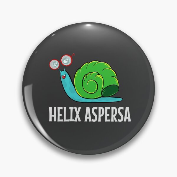 Item preview, Funny Cute Snail Helix Aspersa Nerd Snail Lover designed and sold by Cat N' Doodles.