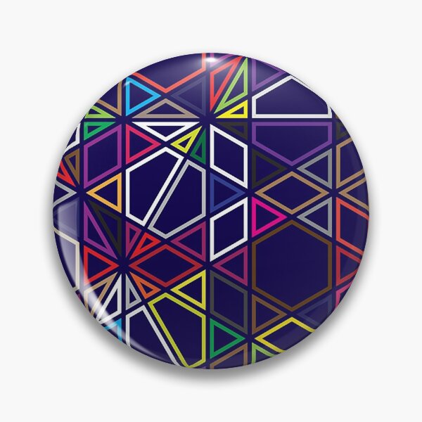 Item preview, polygon prints pattern designed and sold by kokiii Designs.
