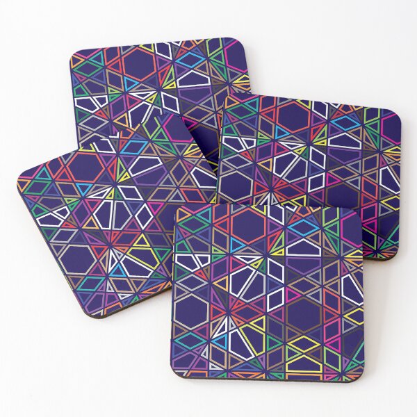 Item preview, polygon prints pattern designed and sold by kokiii Designs.