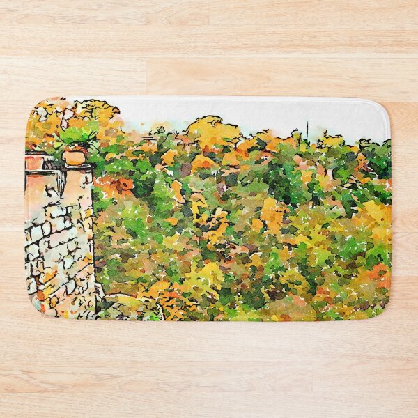 Item preview, Barbarano Romano: landscape with autumnal forest designed and sold by Giuseppe Cocco.