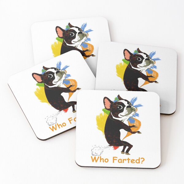 Item preview, Boston Terrier Dog Who Farted designed and sold by JOE4SHOP.