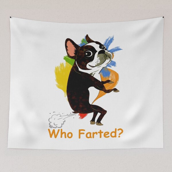 Item preview, Boston Terrier Dog Who Farted designed and sold by JOE4SHOP.