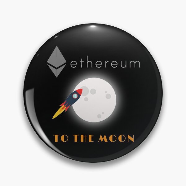 Item preview, Ethereum To The Moon designed and sold by Solsunx.