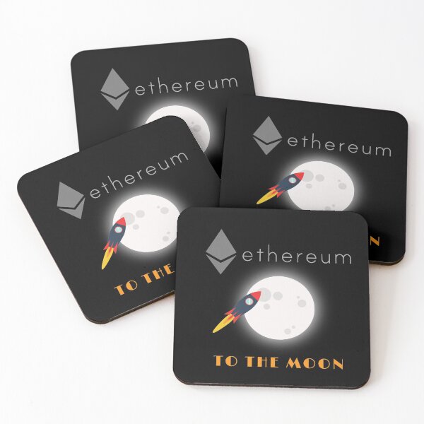Item preview, Ethereum To The Moon designed and sold by Solsunx.