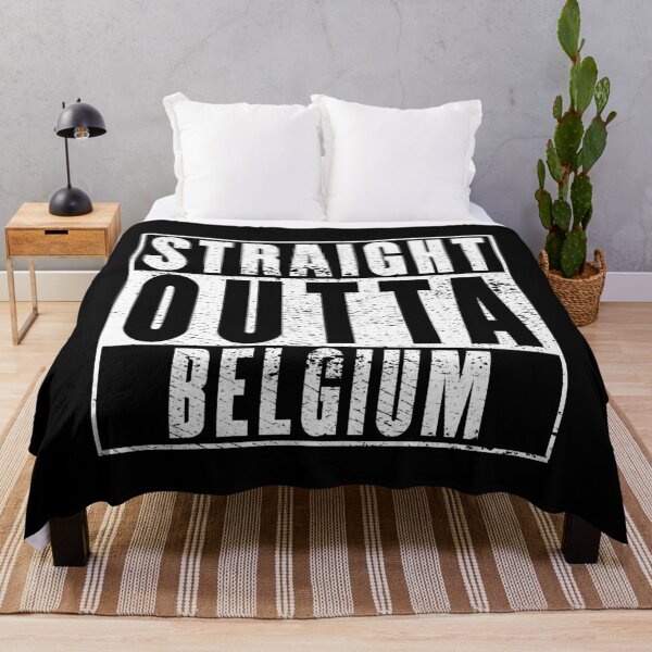 Item preview, Straight Outta Belgium designed and sold by RandomStuffShop.
