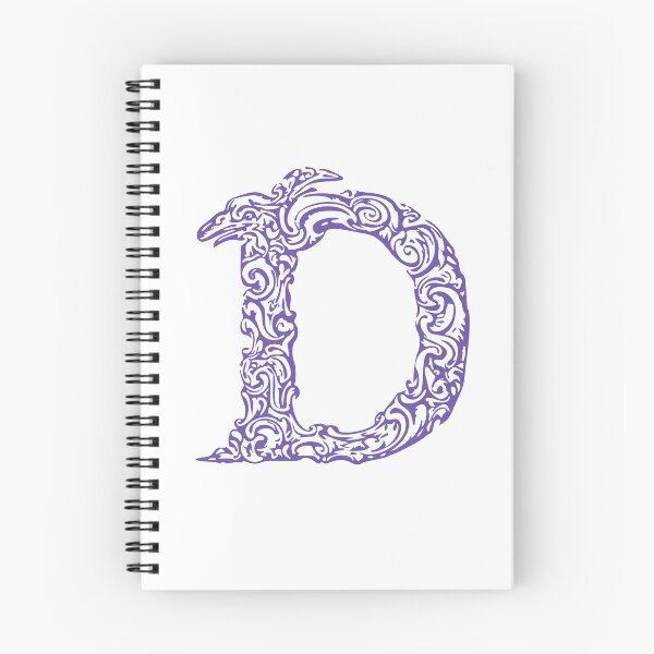 Item preview, Purple Monogram - Letter "D" designed and sold by RoamingRabbit.