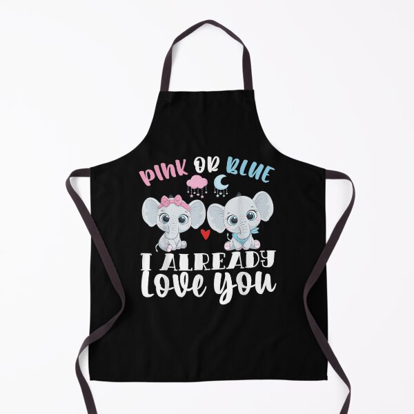 Item preview, Pink Or Blue I Already Love You Gender Reveal Baby Elephant  designed and sold by melisenda.