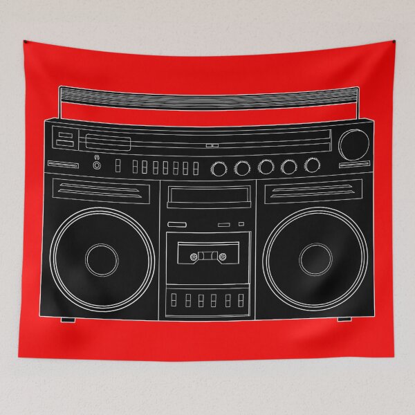 Item preview, Classic Retro Boombox  designed and sold by Deborah Camp.