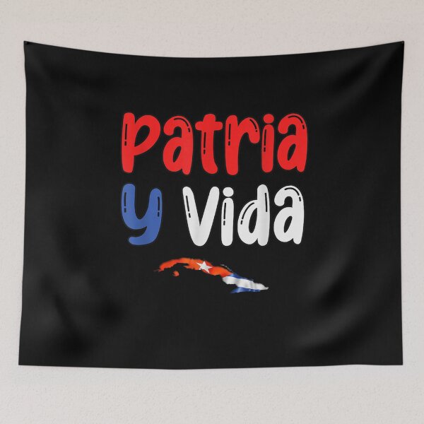 Item preview, Patria Y Vida Viva Cuba Libre Cuban Revolution Cubano  designed and sold by melisenda.
