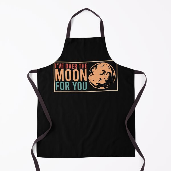 Item preview, Solar System I've Over The Moon For You Galaxy Space Art Pun designed and sold by tomtomd.