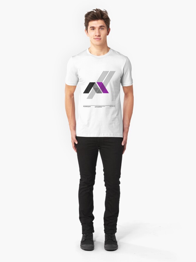 Alternate view of Paralellogram // Slim Fit T-Shirt