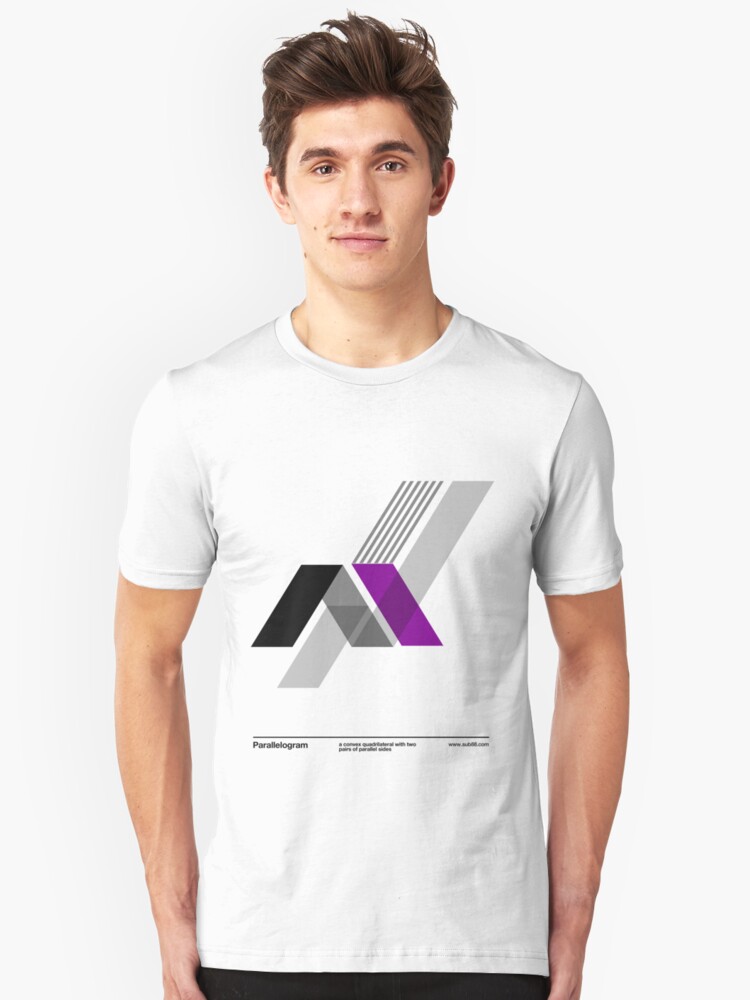 Alternate view of Paralellogram // Slim Fit T-Shirt