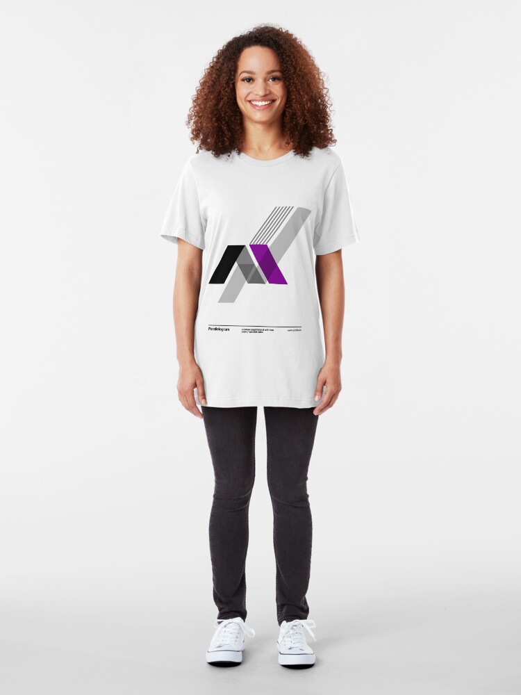 Alternate view of Paralellogram // Slim Fit T-Shirt