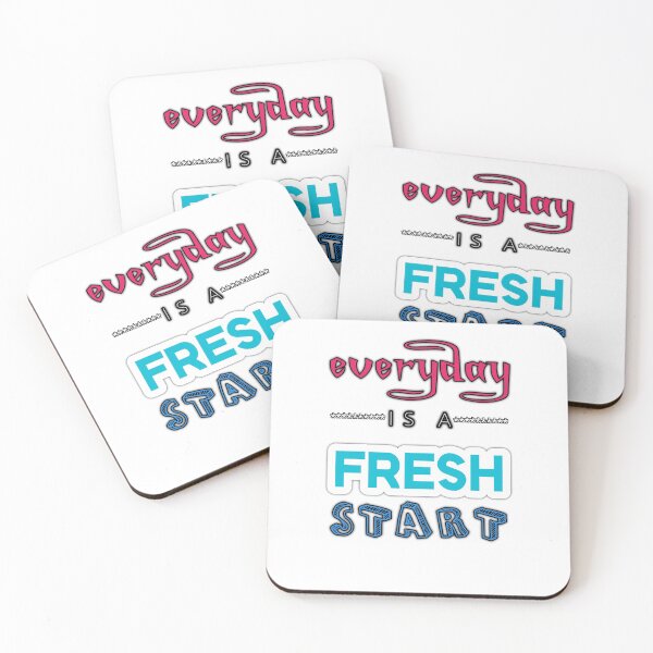 Item preview, Everyday Is A Fresh Start-Quotes designed and sold by sasijaya.