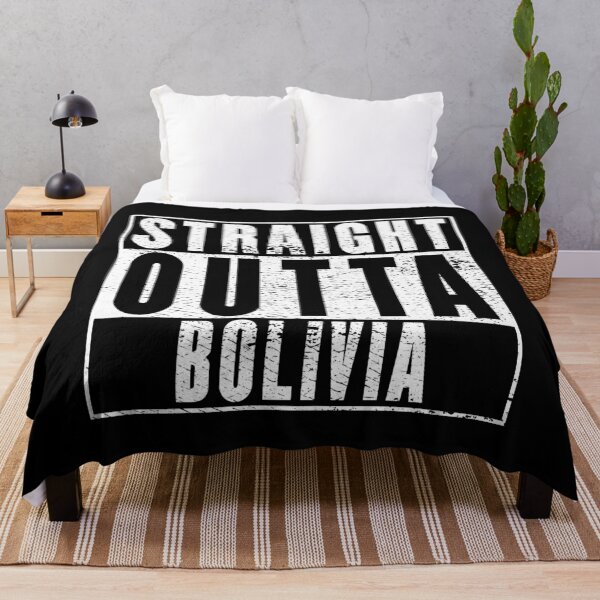 Item preview, Straight Outta Bolivia designed and sold by RandomStuffShop.